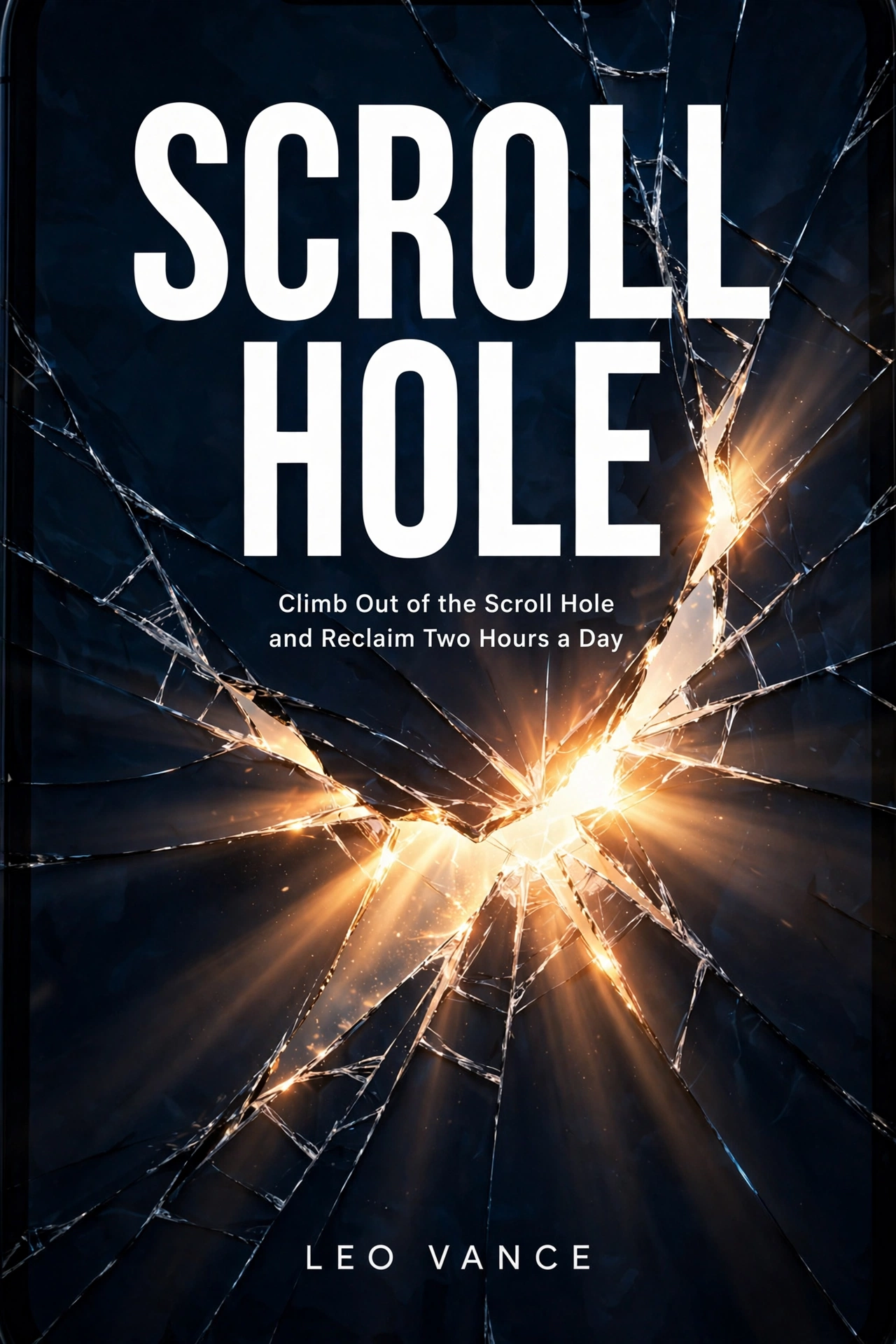 Scroll Hole book cover by Leo Vance