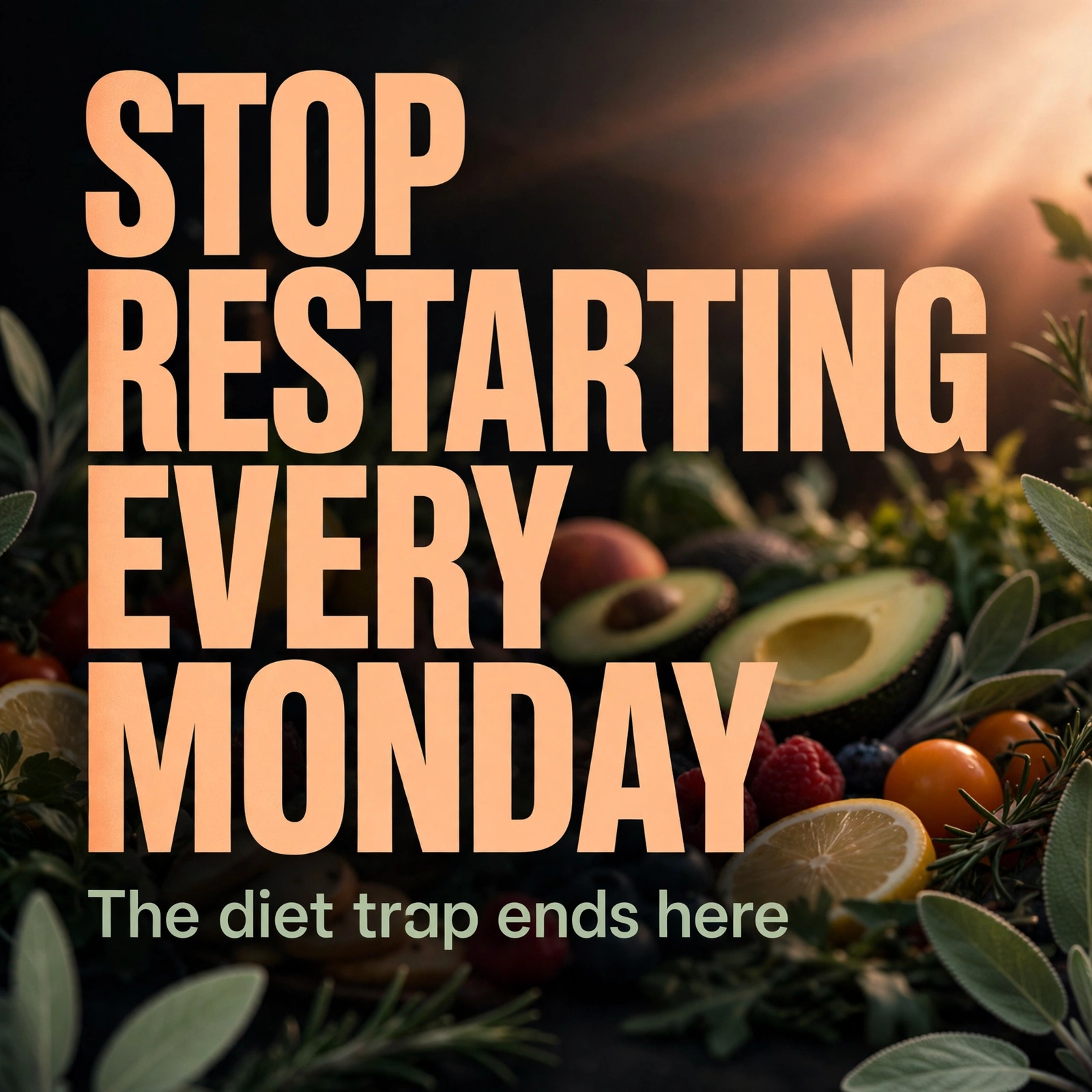 The Last Monday ad creative, stop starting over every Monday