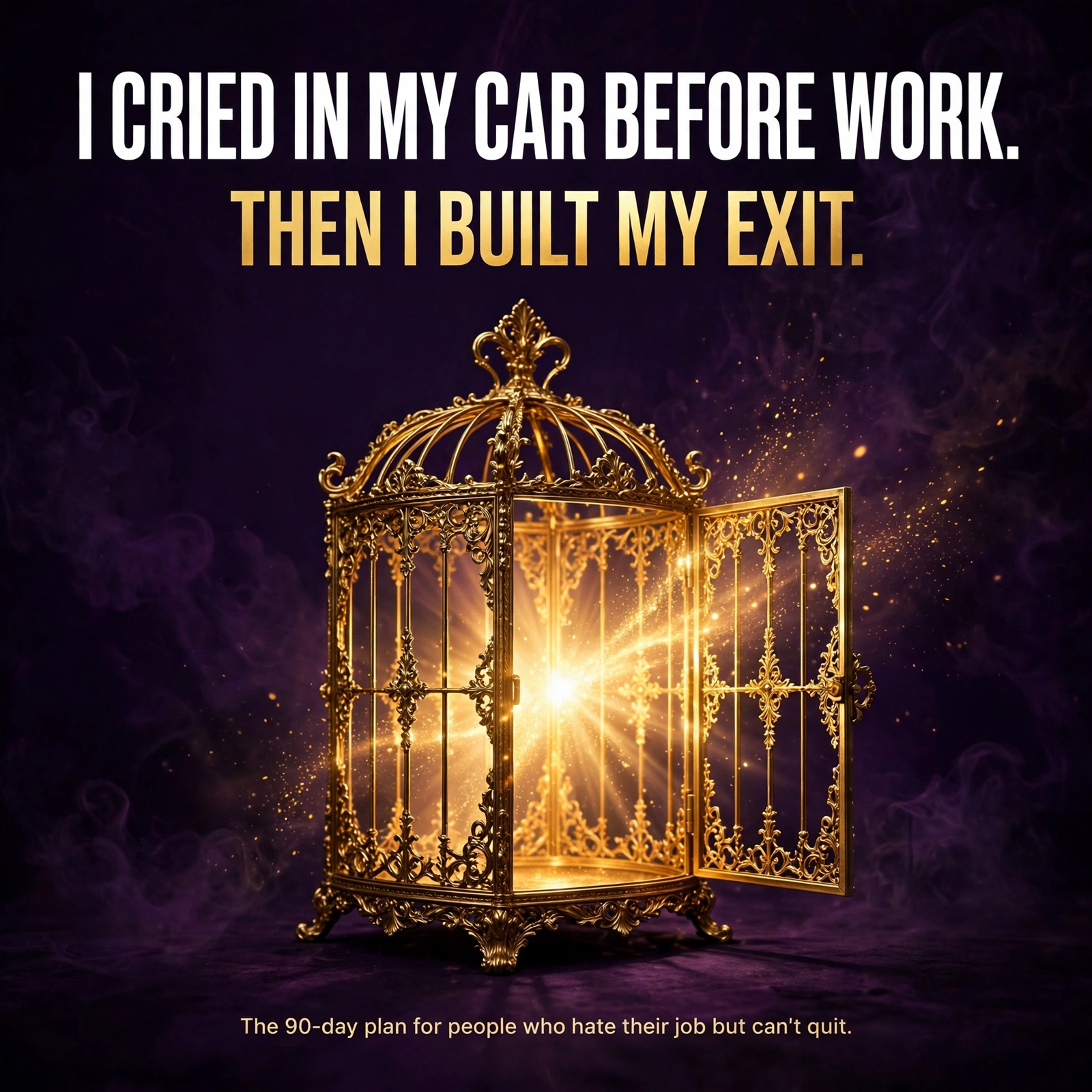 The Velvet Cage - golden handcuffs are still handcuffs